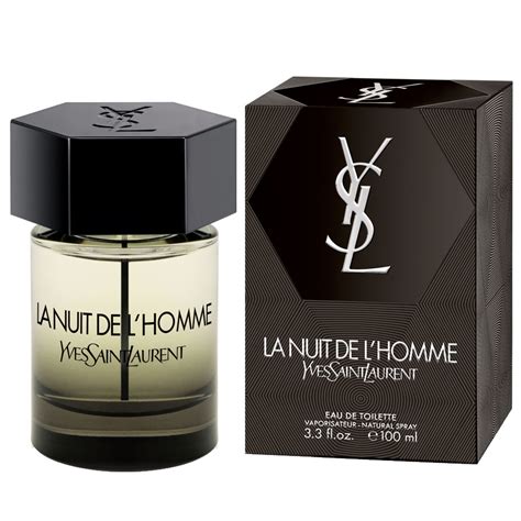 yves saint laurent la nuit 100ml|la nuit de l'homme price.